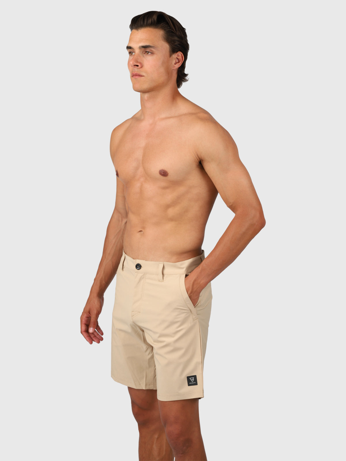 Marret Men Hybrid Shorts | Beige