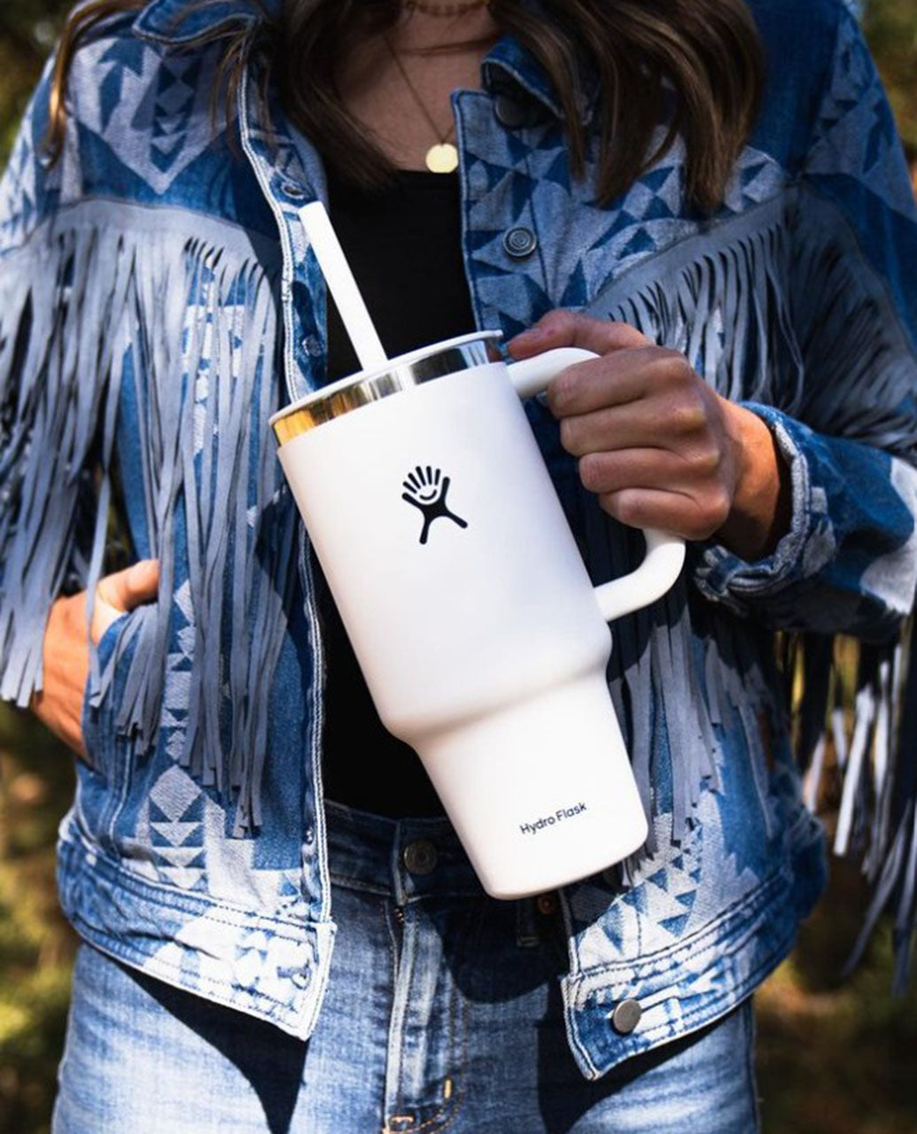 All Round Tumbler With Straw 1.18L