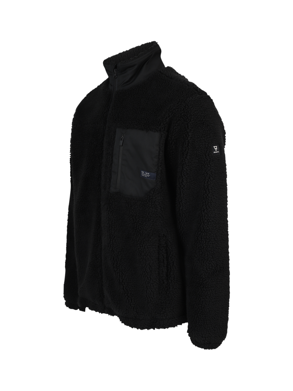 Renziost Men Fleece Jacket | Black 12 Renziost Men Fleece Jacket | Black