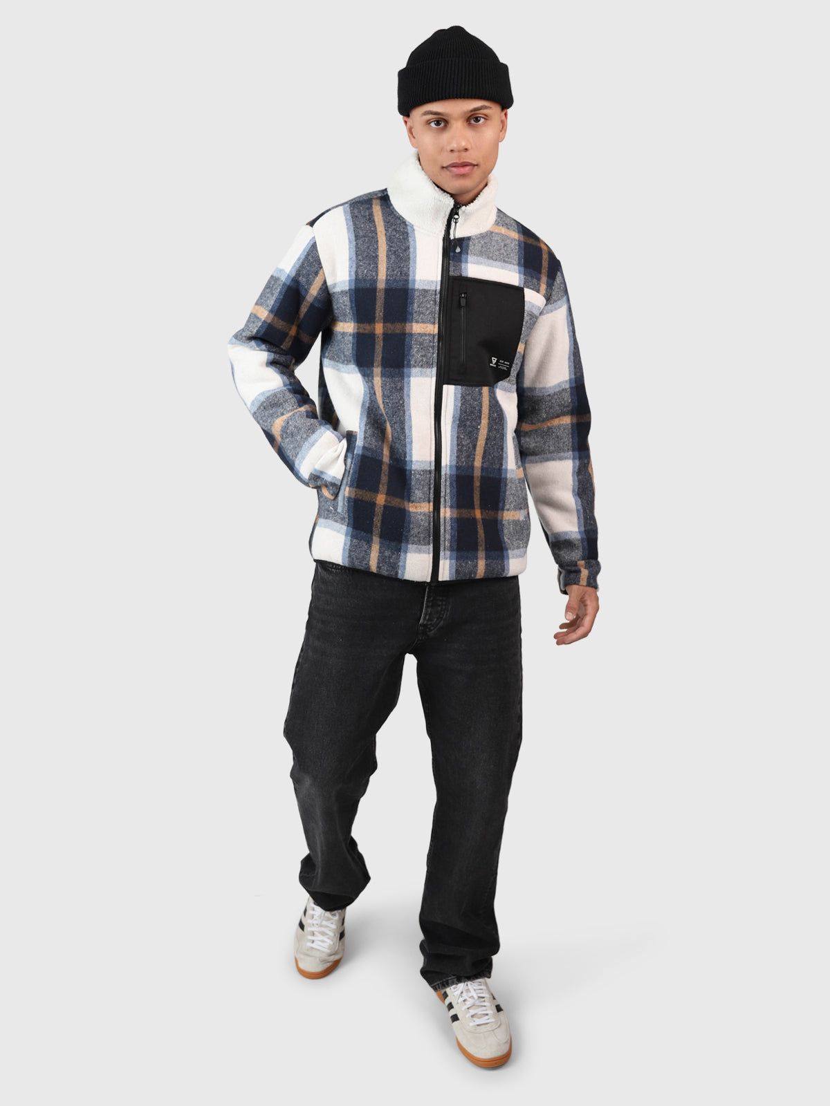Pello Men Fleece Jacket | Navy 6 Pello Men Fleece Jacket | Navy