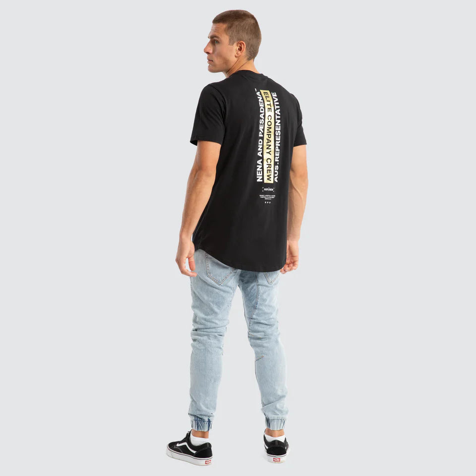 Nave Dual Curved Tee-Jet Black 5 Nave Dual Curved Tee-Jet Black