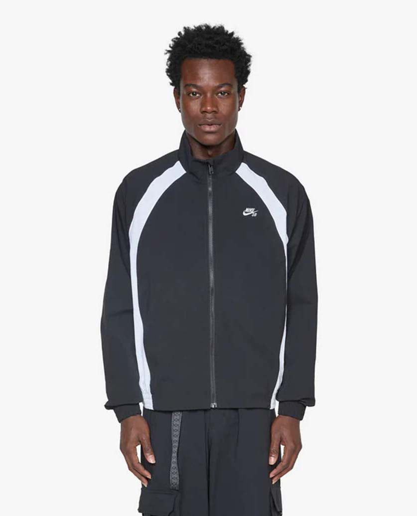 Nike SB Full-Zip Woven Skate Jacket Black