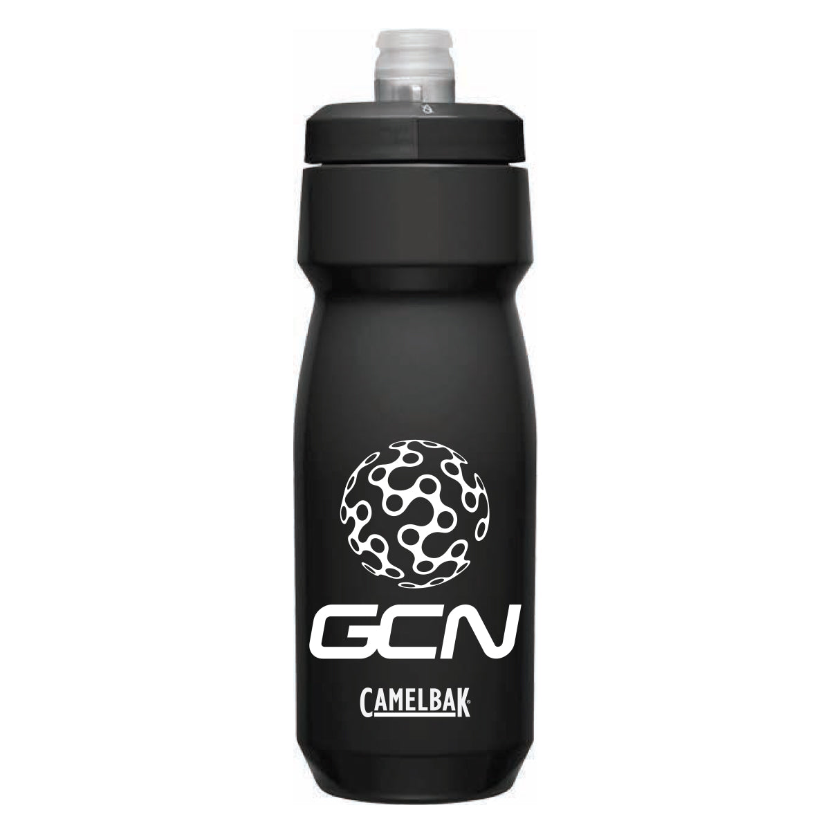 GCN x CamelBak Podium Water Bottle 710ml - Black 1 GCN x CamelBak Podium Water Bottle 710ml - Black