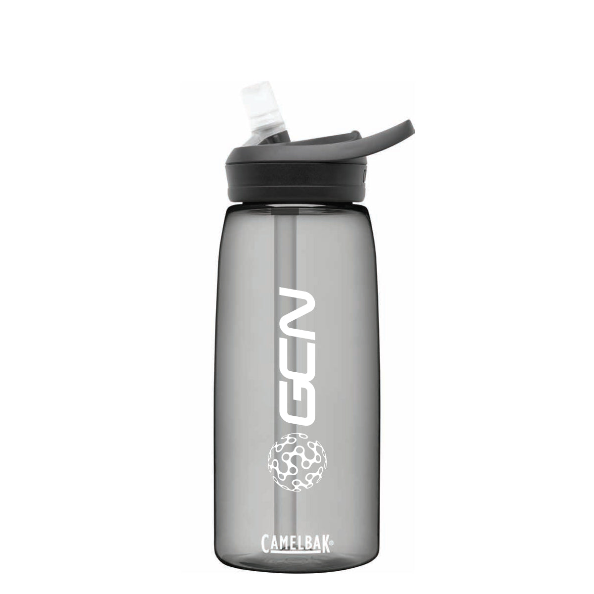 GCN x CamelBak Eddy+ Water Bottle 750ml - Charcoal