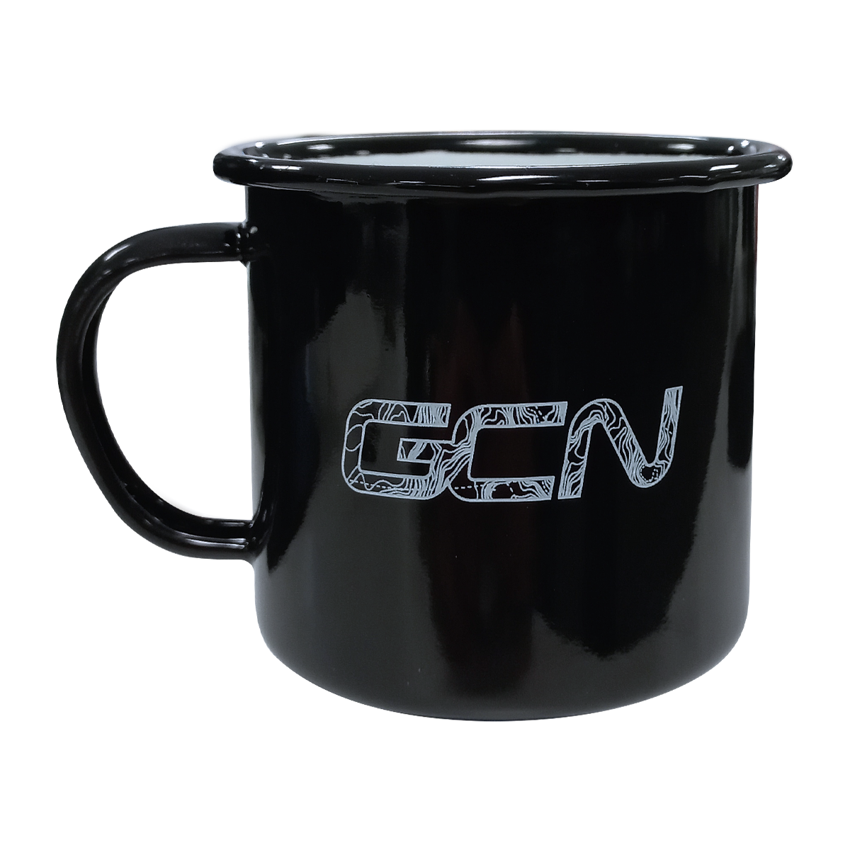 GCN Contour Lines Enamel Mug