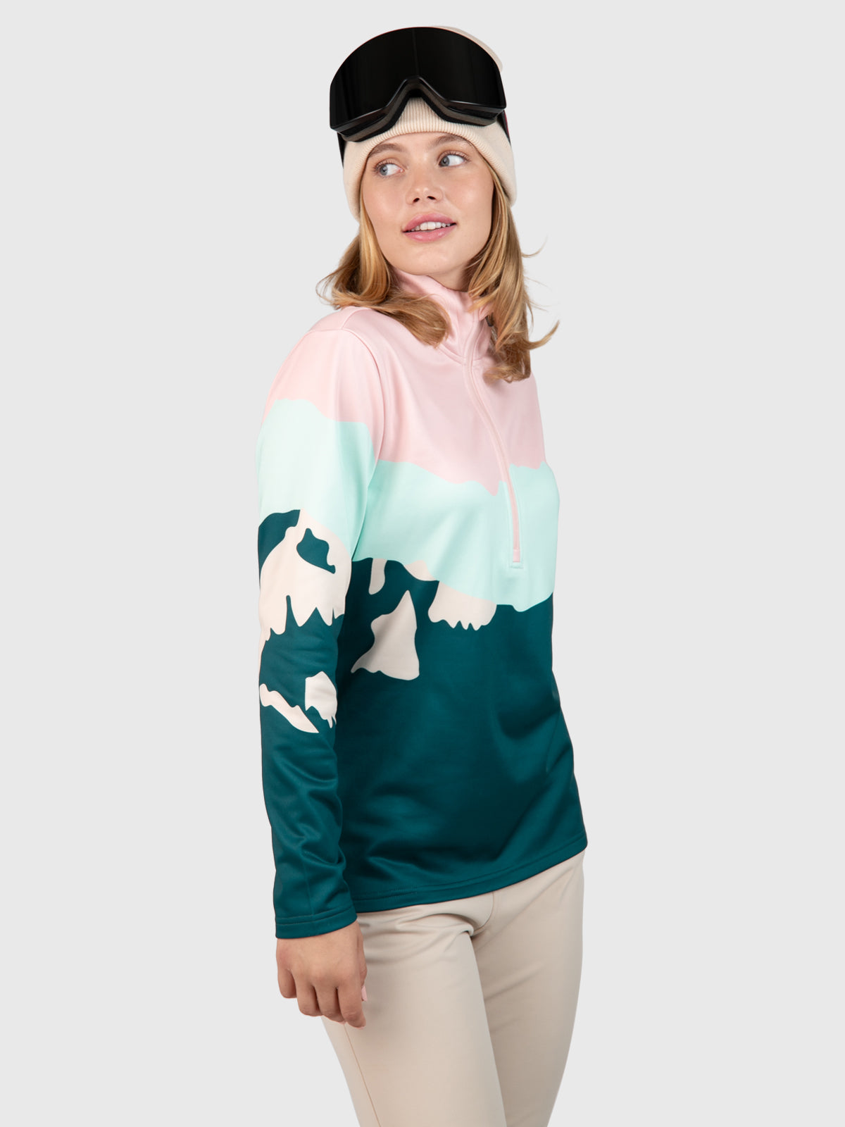 Yukon Women Polygiene Fleece | Evergreen 3 Yukon Women Polygiene Fleece | Evergreen