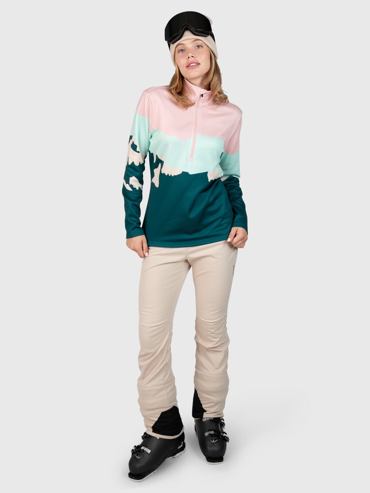 Yukon Women Polygiene Fleece | Evergreen 5 Yukon Women Polygiene Fleece | Evergreen