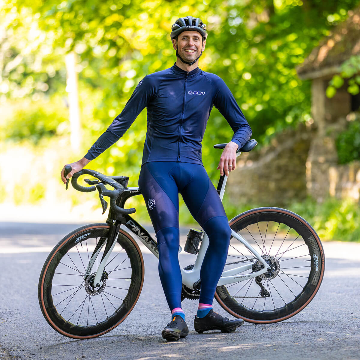 GCN Core 2.0 Cycling Bibtights - Navy Blue 3 GCN Core 2.0 Cycling Bibtights - Navy Blue