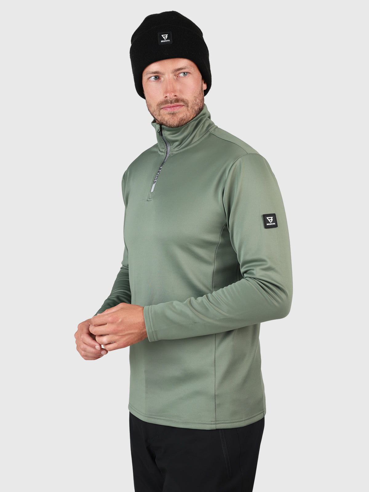 Heros Men Fleece | Vintage Green 4 Heros Men Fleece | Vintage Green