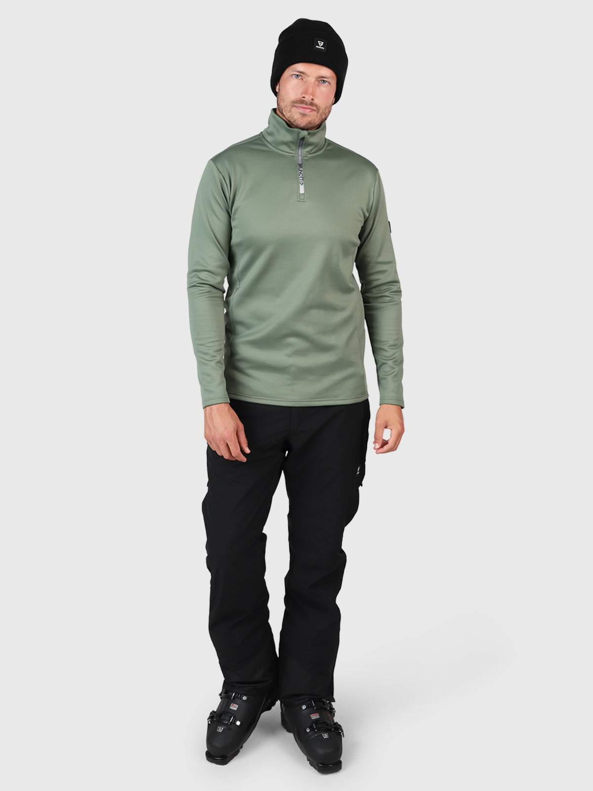 Heros Men Fleece | Vintage Green 5 Heros Men Fleece | Vintage Green