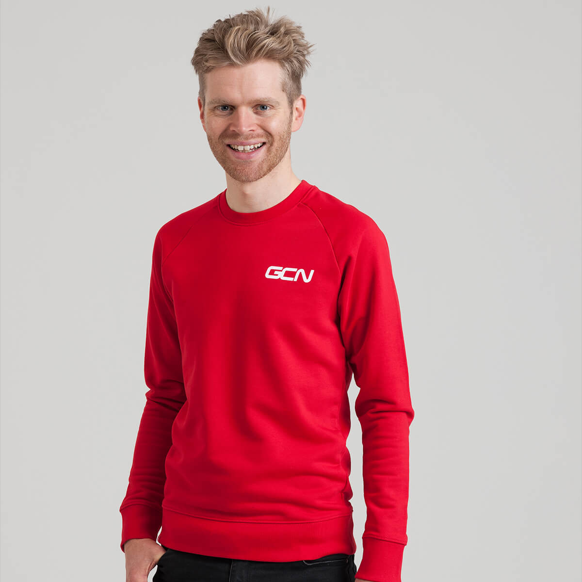 GCN Core Sweatshirt - Red 2 GCN Core Sweatshirt - Red