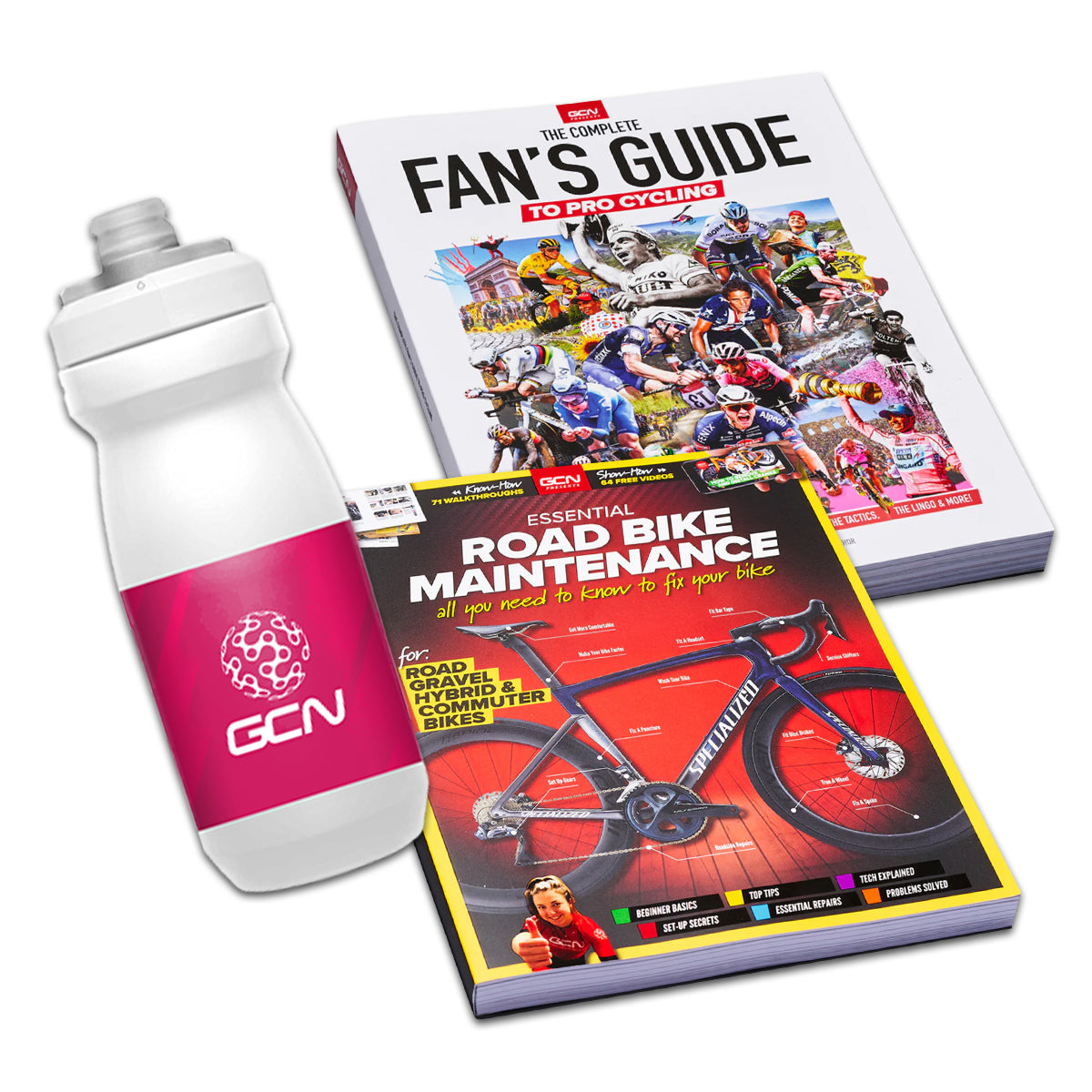 Book and Italian Racing Bottle Bundle