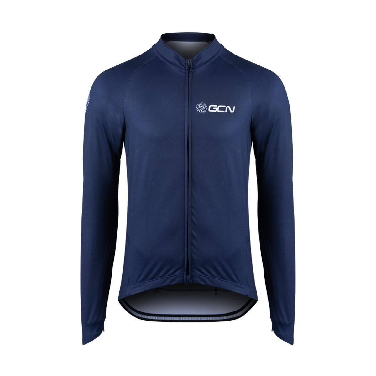 GCN Core 2.0 Long Sleeve Cycling Jersey - Navy Blue