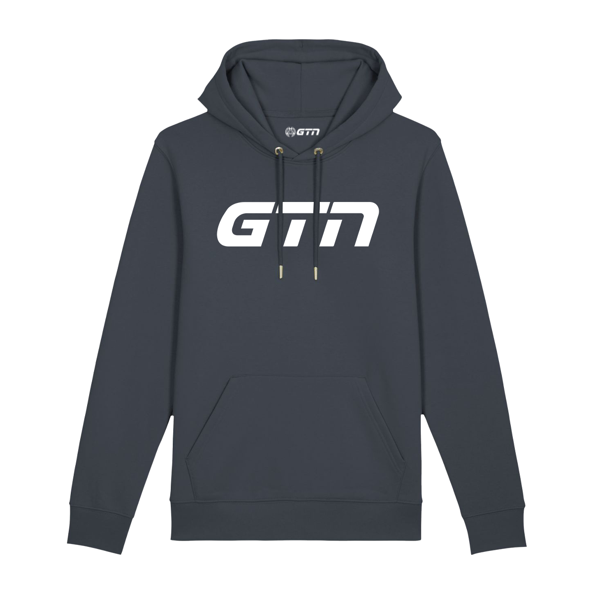 GTN Word Logo Hoodie - Dark Grey 1 GTN Word Logo Hoodie - Dark Grey