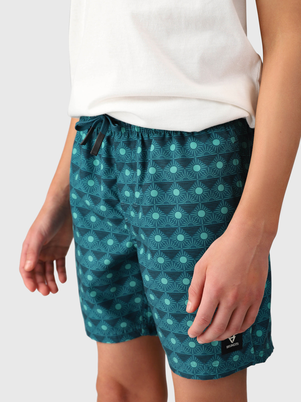 Cestery-Sun Boys Swim Shorts | Fuel Green 2 Cestery-Sun Boys Swim Shorts | Fuel Green