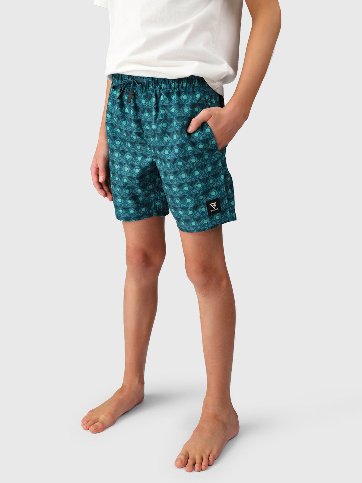 Cestery-Sun Boys Swim Shorts | Fuel Green 4 Cestery-Sun Boys Swim Shorts | Fuel Green