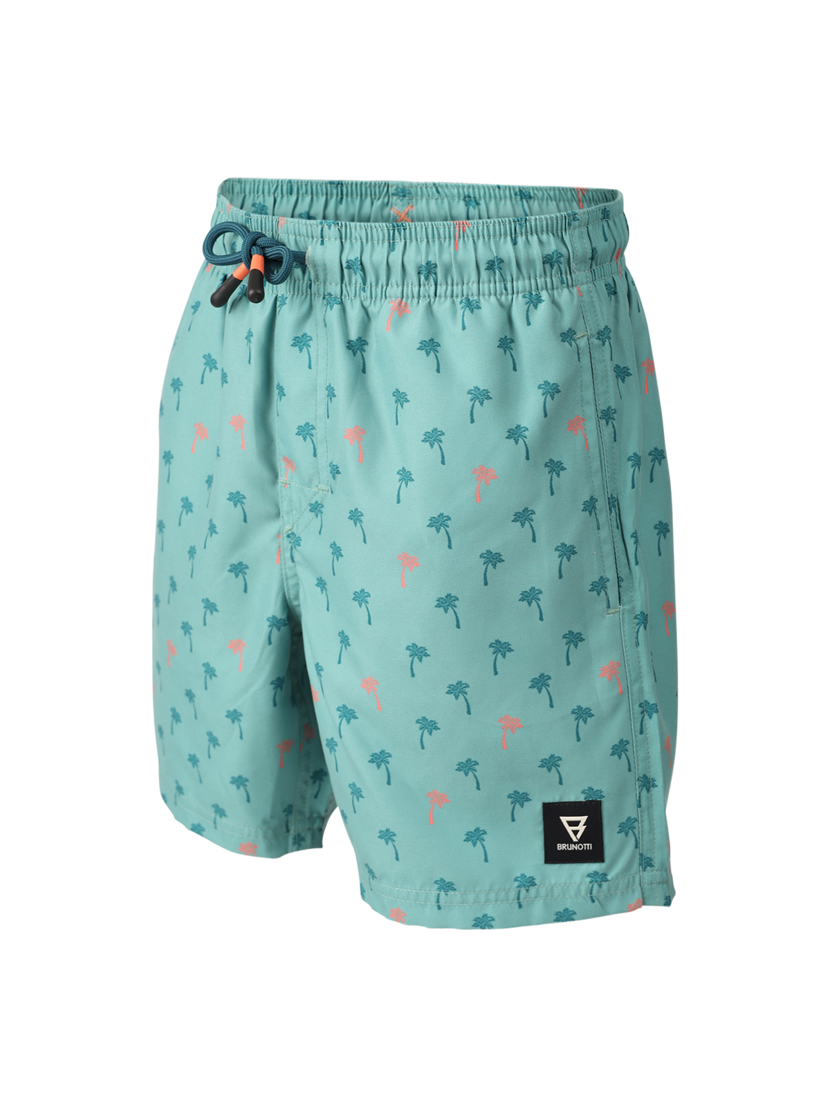 Cestery-Palm Boys Swim Shorts | Bottle Green 9 Cestery-Palm Boys Swim Shorts | Bottle Green
