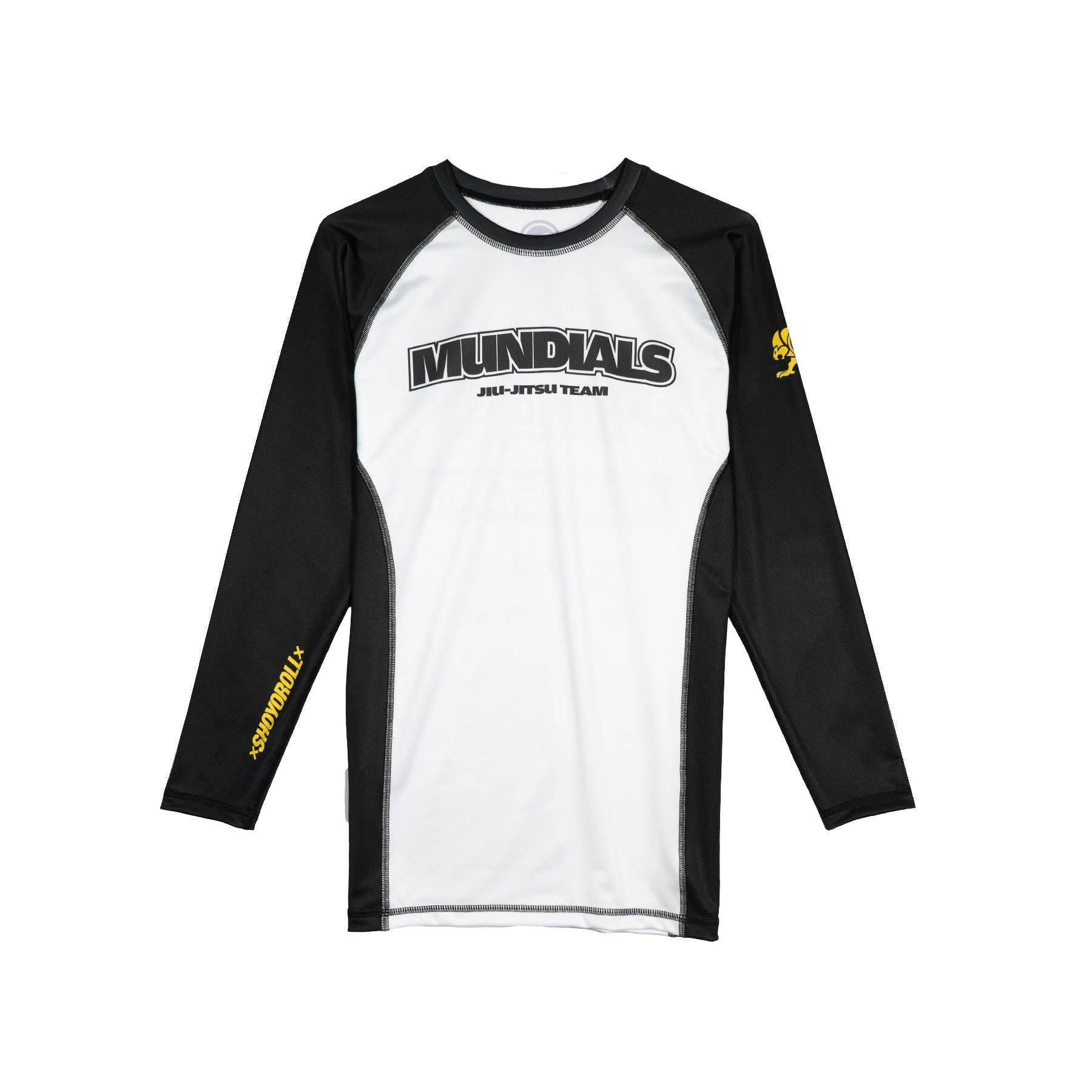 (Pre-Order) 2024 Mundials Training Rash Guard LS (White)(Ambassador)