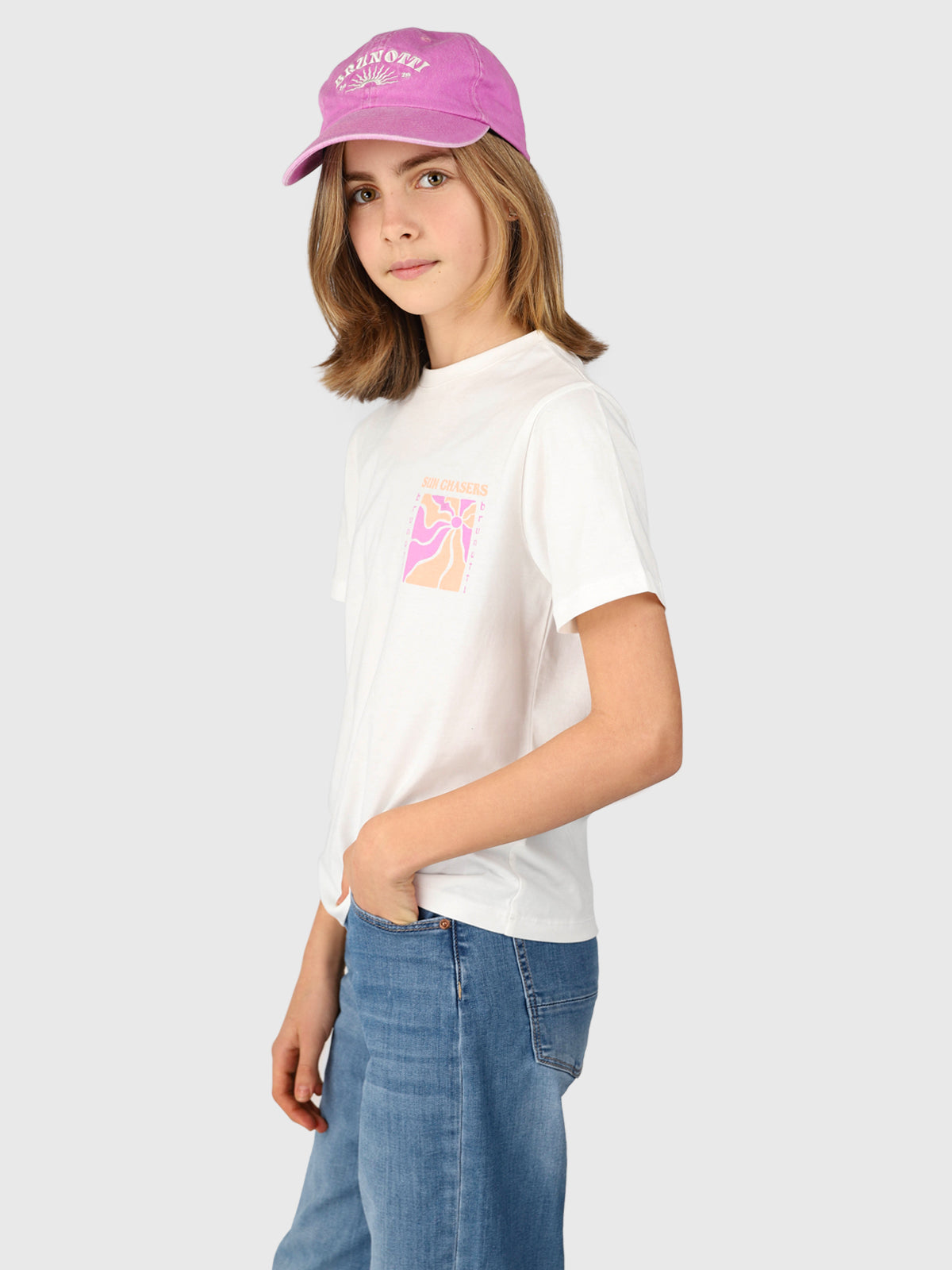 Braey Girls T-shirt | Snow 2 Braey Girls T-shirt | Snow