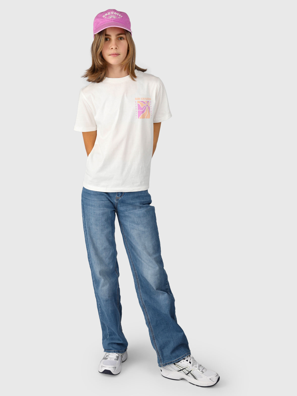 Braey Girls T-shirt | Snow 3 Braey Girls T-shirt | Snow