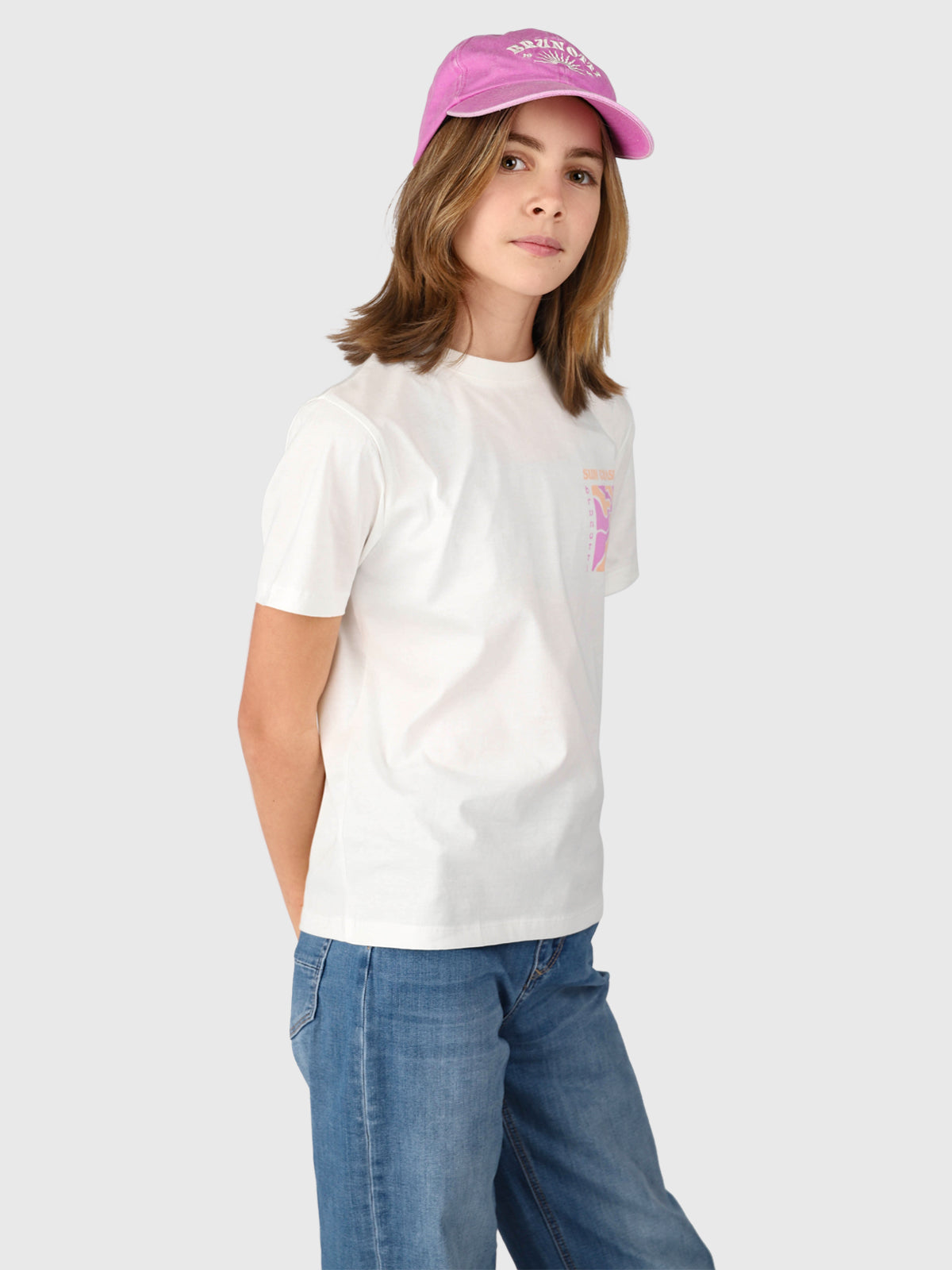 Braey Girls T-shirt | Snow 4 Braey Girls T-shirt | Snow