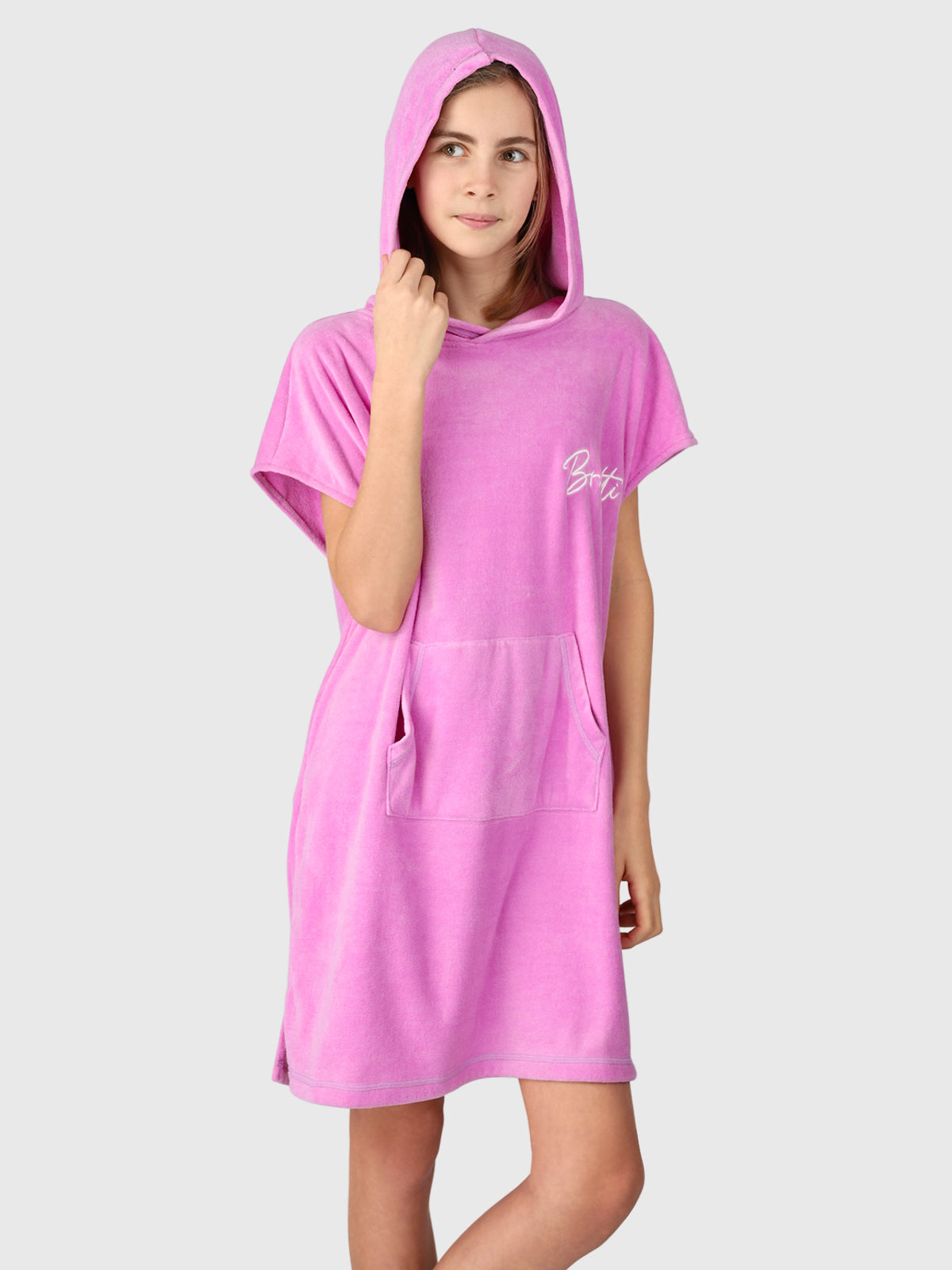 Airly Girls Poncho | Violet 7 Airly Girls Poncho | Violet