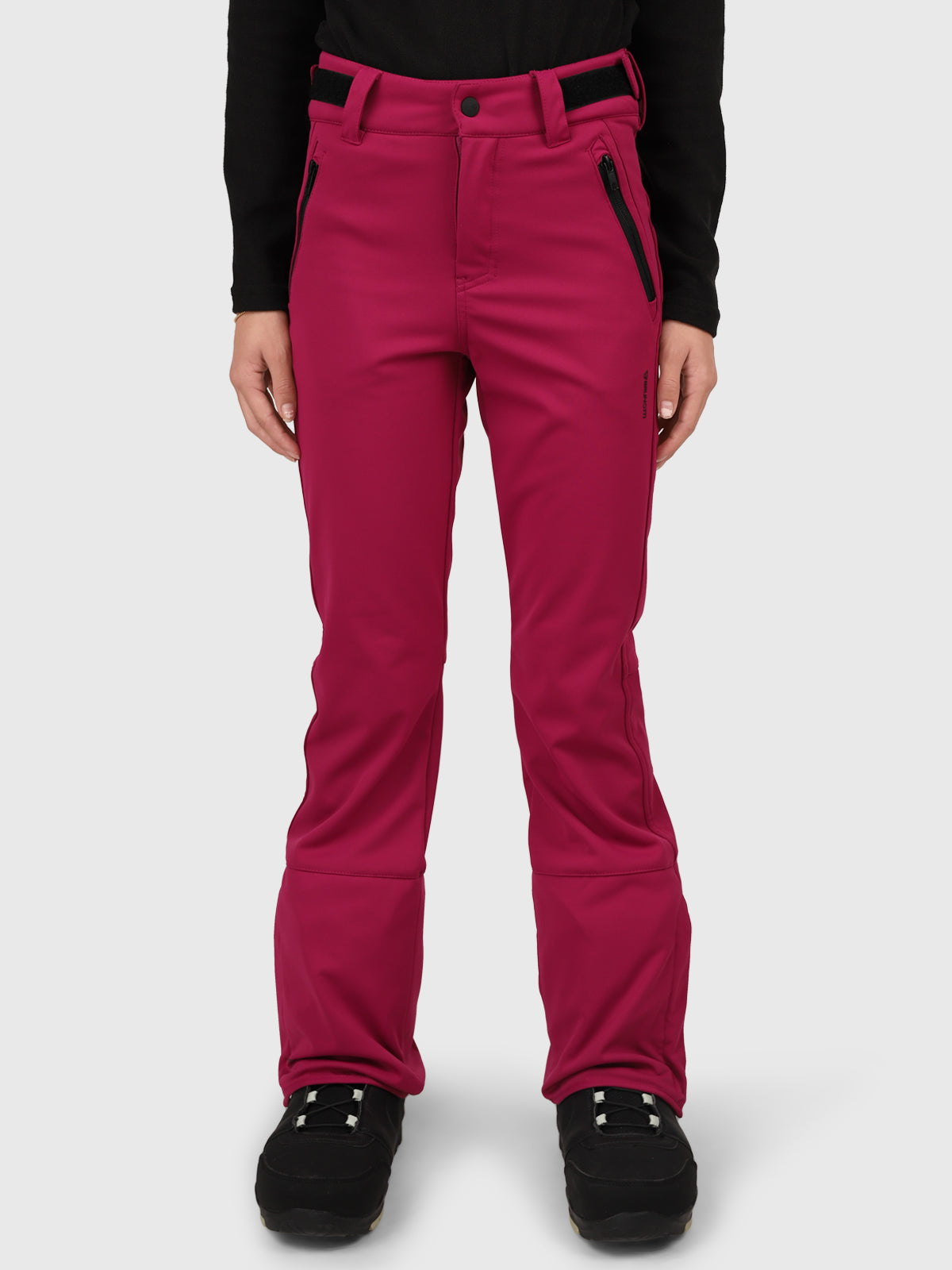 Marty Girls Softshell Snow Pants | Fuchsia 2 Marty Girls Softshell Snow Pants | Fuchsia