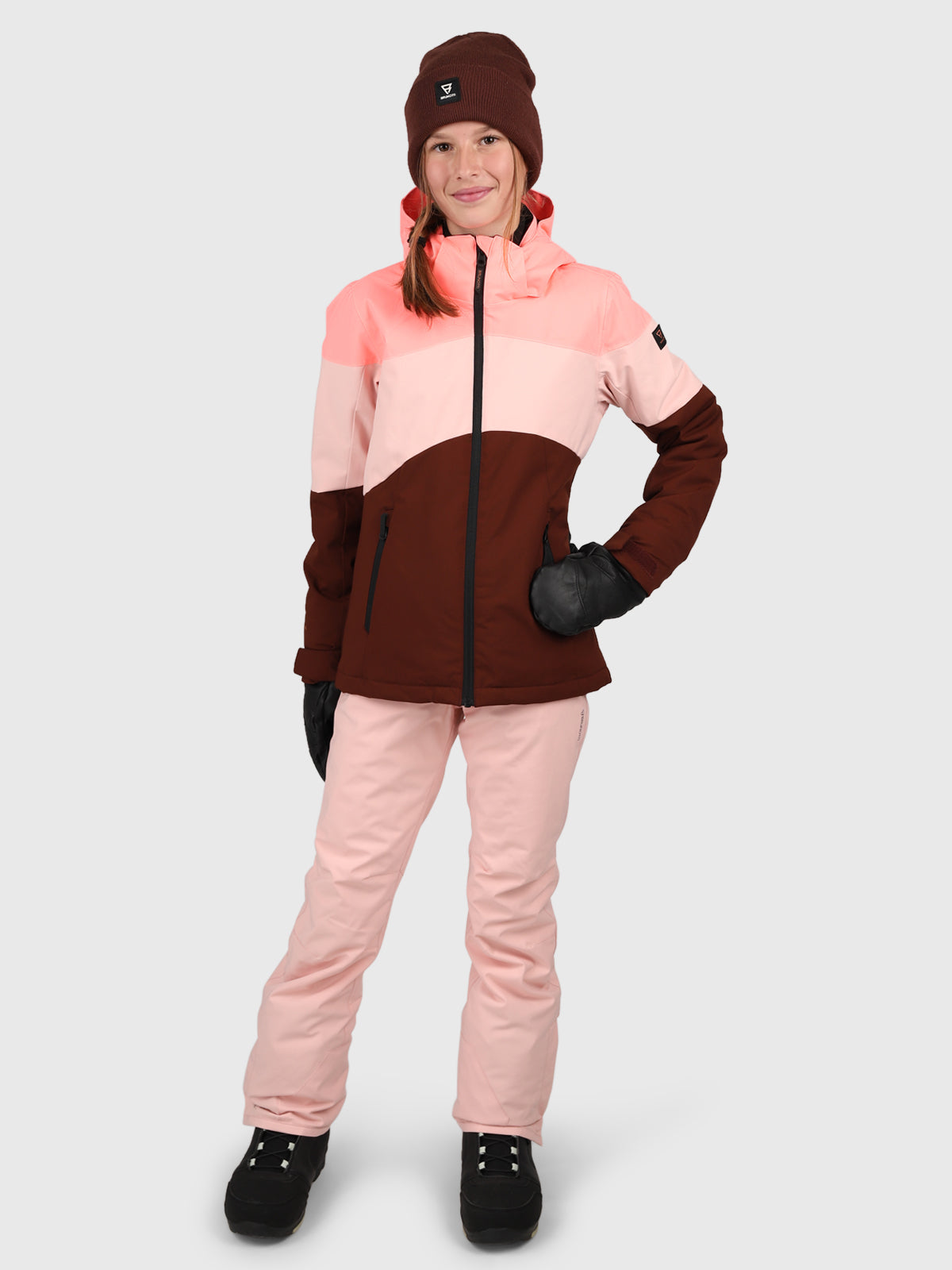 Whitelake Girls Snow Pants | Soft Pink 2 Whitelake Girls Snow Pants | Soft Pink