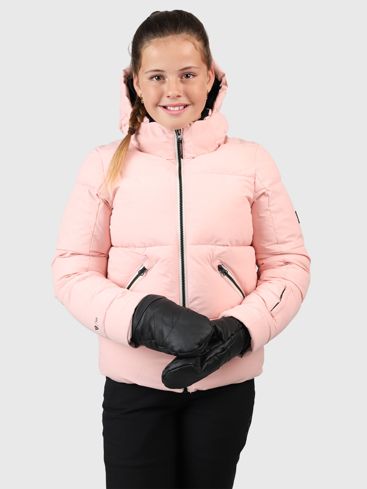 Cypressa Girls Puffer Snow Jacket | Soft Pink 1 Cypressa Girls Puffer Snow Jacket | Soft Pink