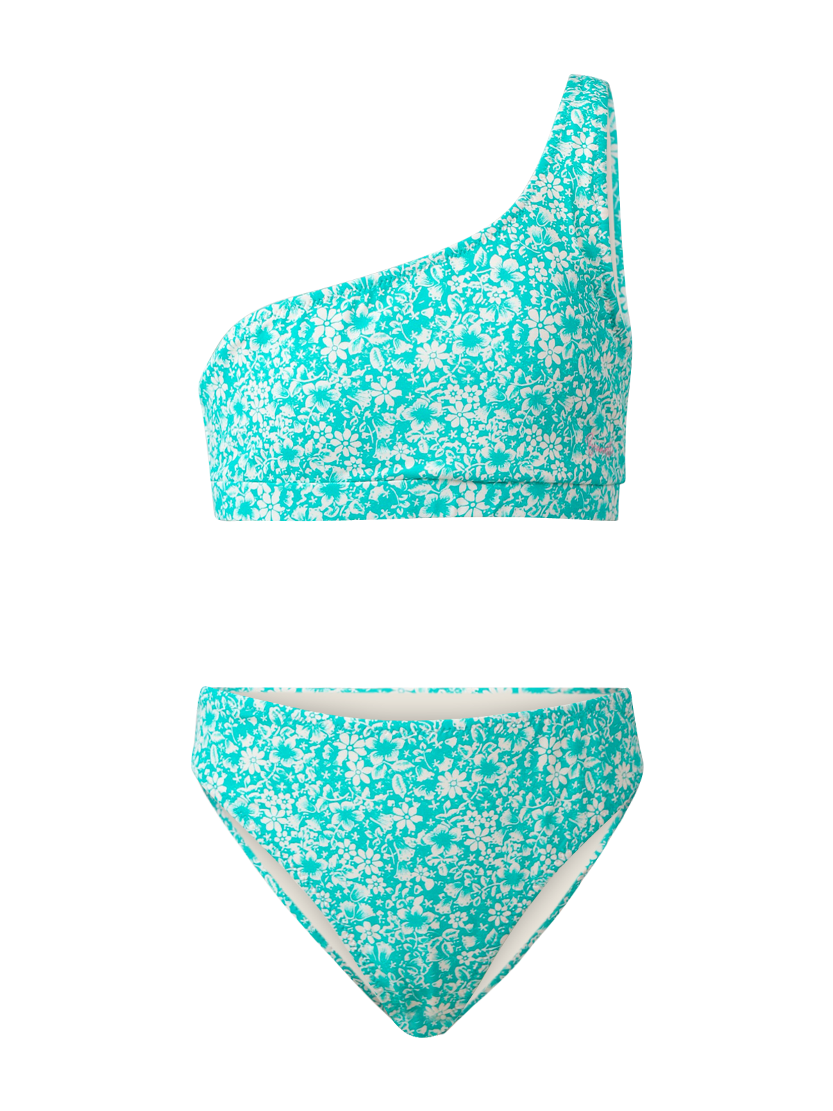 Avivi-Ditsy Girls Bralette Bikini Set | Green