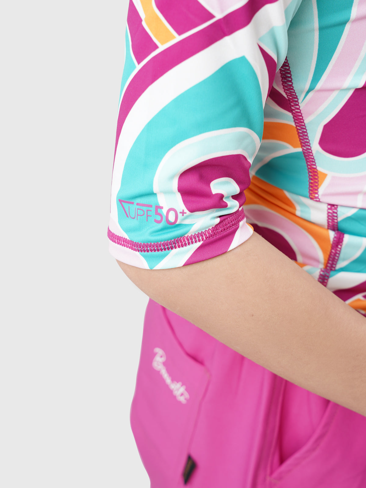 Lineas-Swirl Girls Rashguard | Multi Color 7 Lineas-Swirl Girls Rashguard | Multi Color