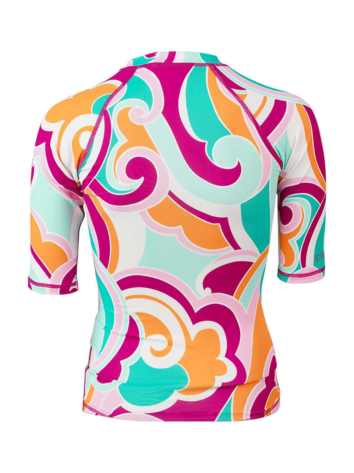 Lineas-Swirl Girls Rashguard | Multi Color 9 Lineas-Swirl Girls Rashguard | Multi Color