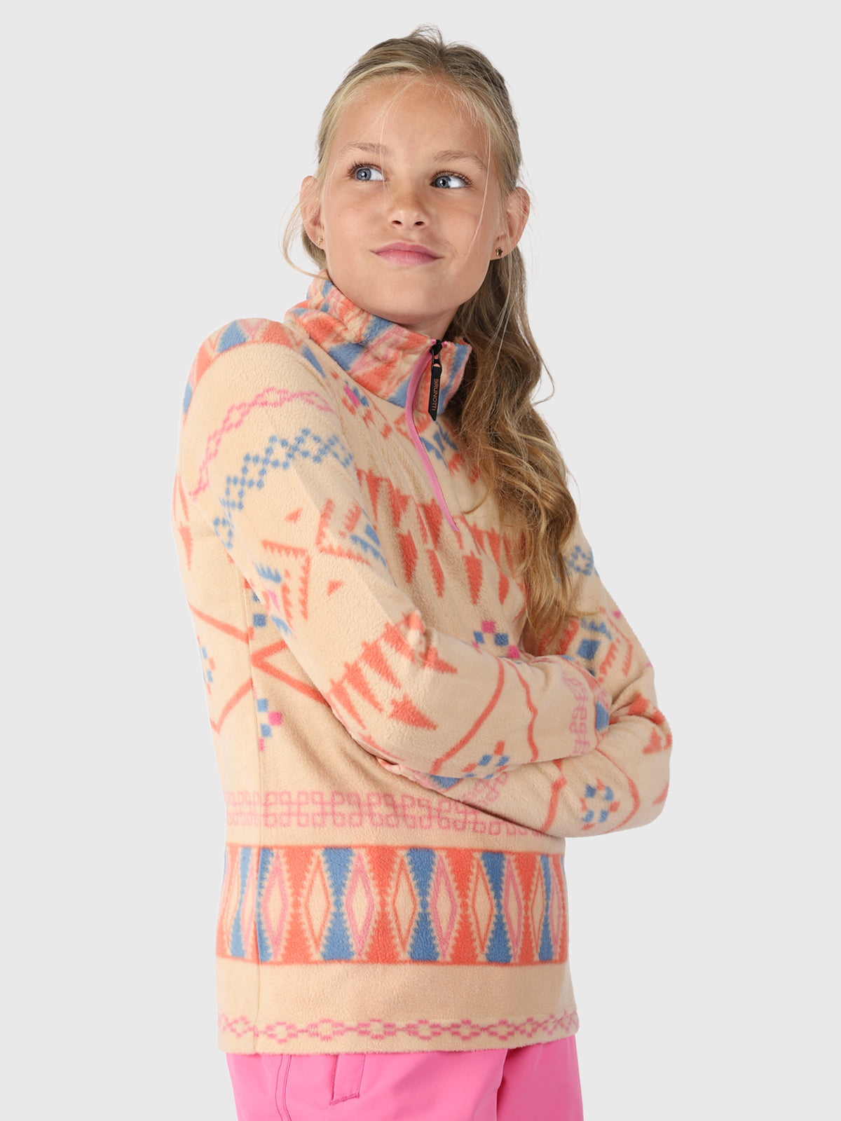 Mismy-AO Girls Fleece | White 5 Mismy-AO Girls Fleece | White