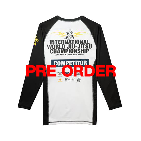 (Pre-Order) 2024 Mundials Training Rash Guard LS (White) 2 (Pre-Order) 2024 Mundials Training Rash Guard LS (White)