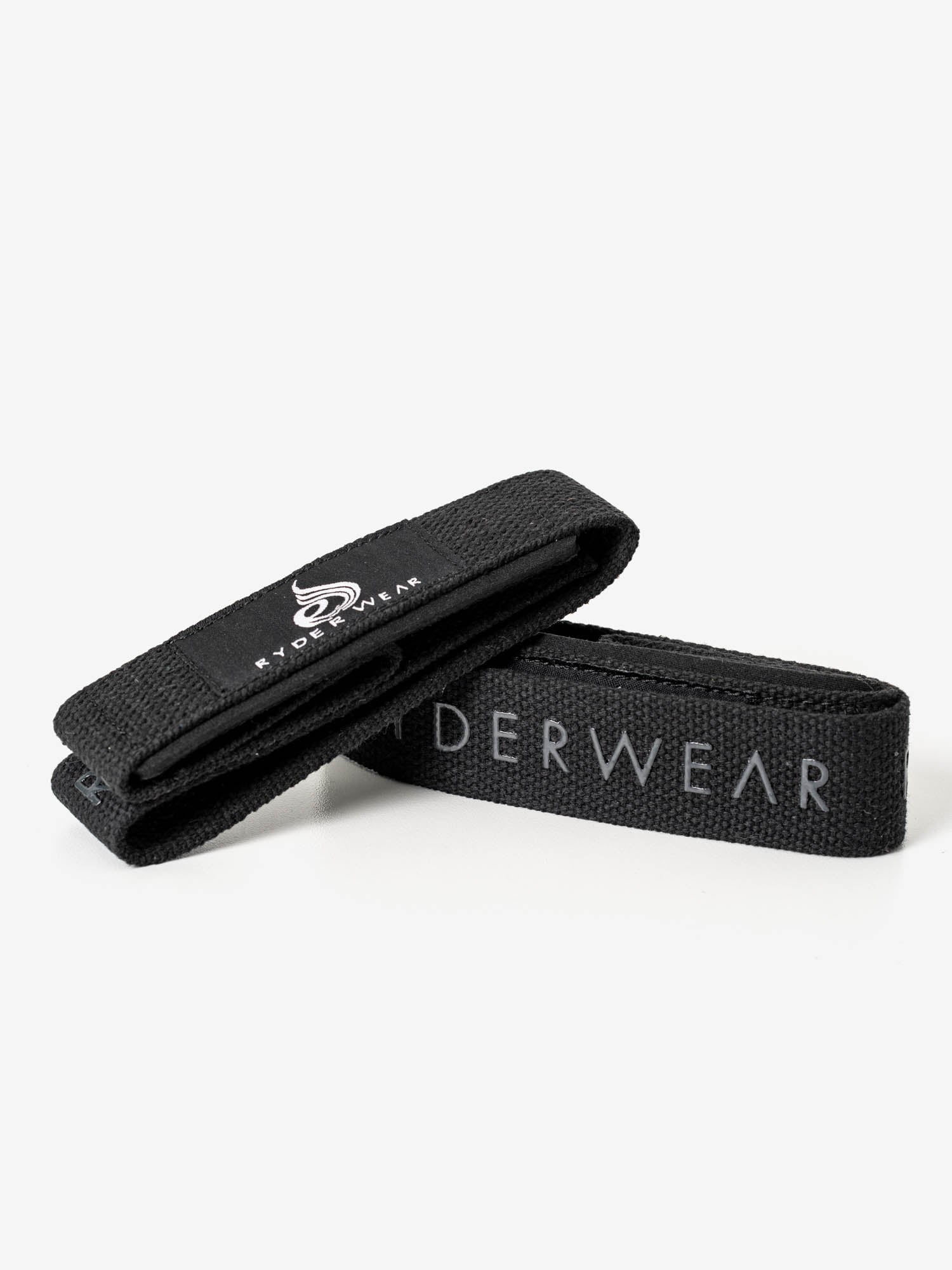 Ryderwear Silicone Lifting Straps - Black