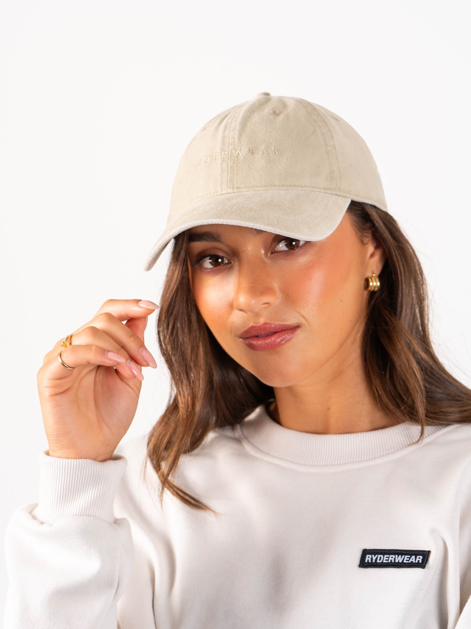 Stonewash Cap - Sand 4 Stonewash Cap - Sand
