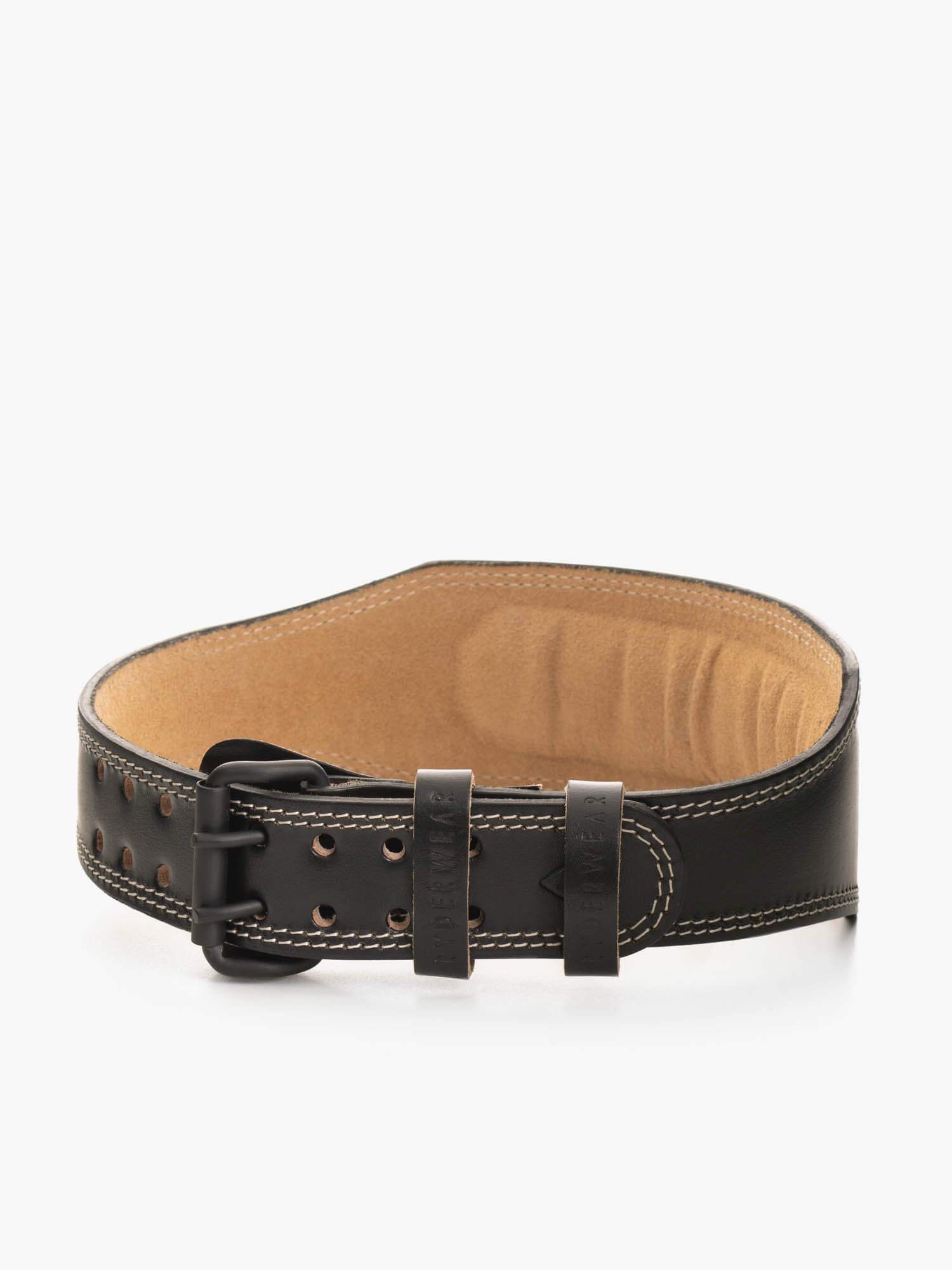 Leather Lifting Belt - Black 2 Leather Lifting Belt - Black