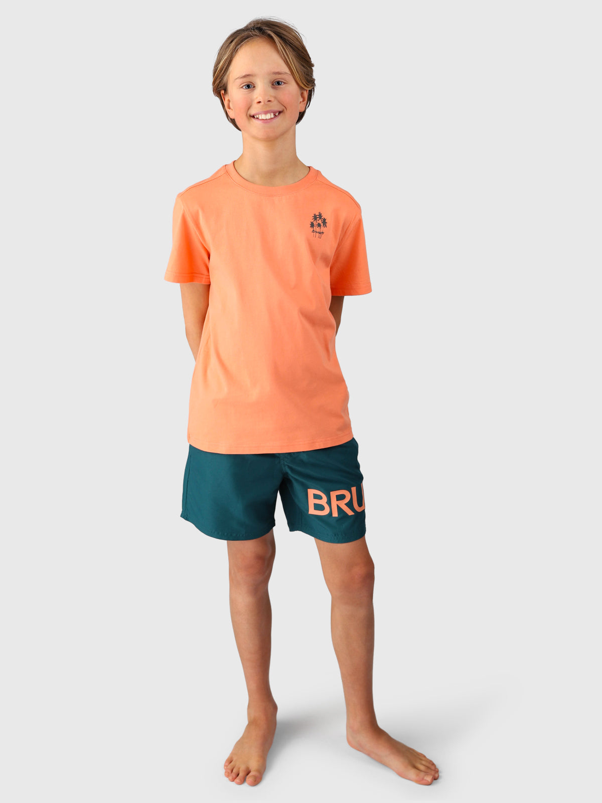 Marliny Boys Swim Shorts | Fuel Green