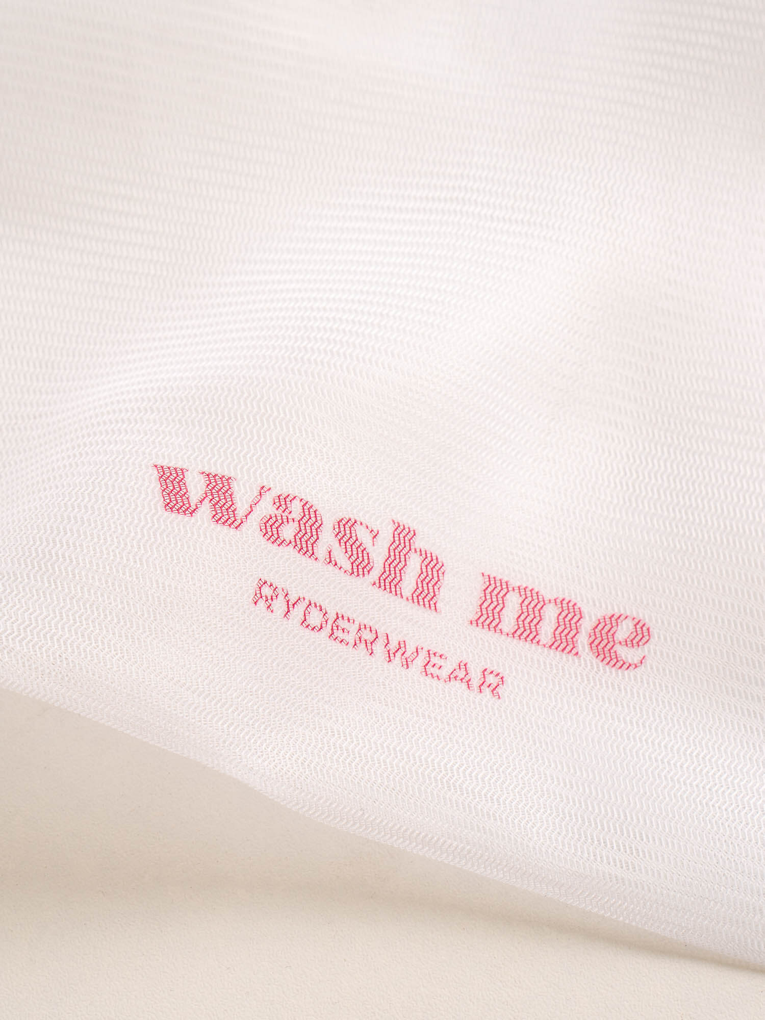 Wash Me Bag - White 1 Wash Me Bag - White