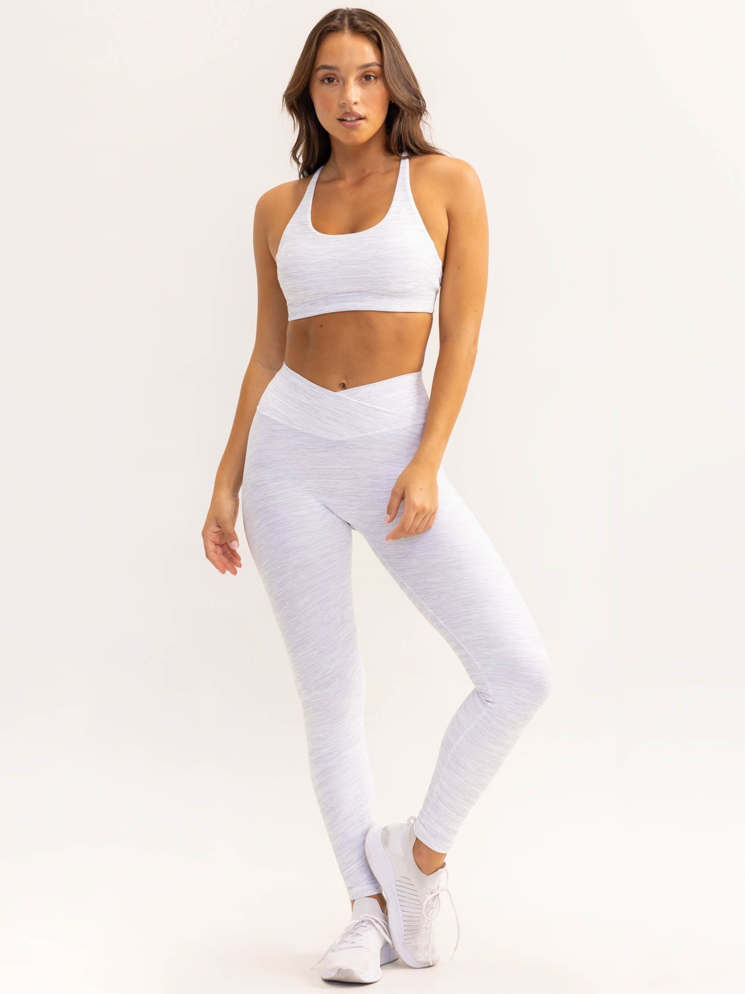 Activate Scoop Neck Sports Bra - Snow Grey Marl 7 Activate Scoop Neck Sports Bra - Snow Grey Marl