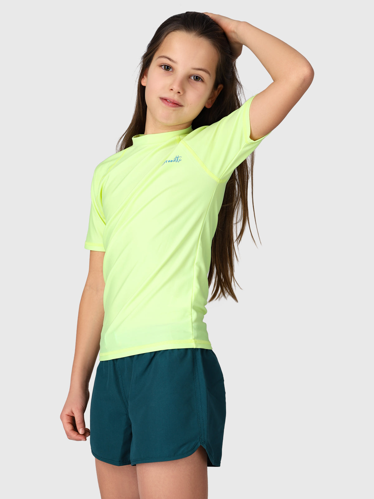 Lineas Girls Rashguard | Yellow 4 Lineas Girls Rashguard | Yellow