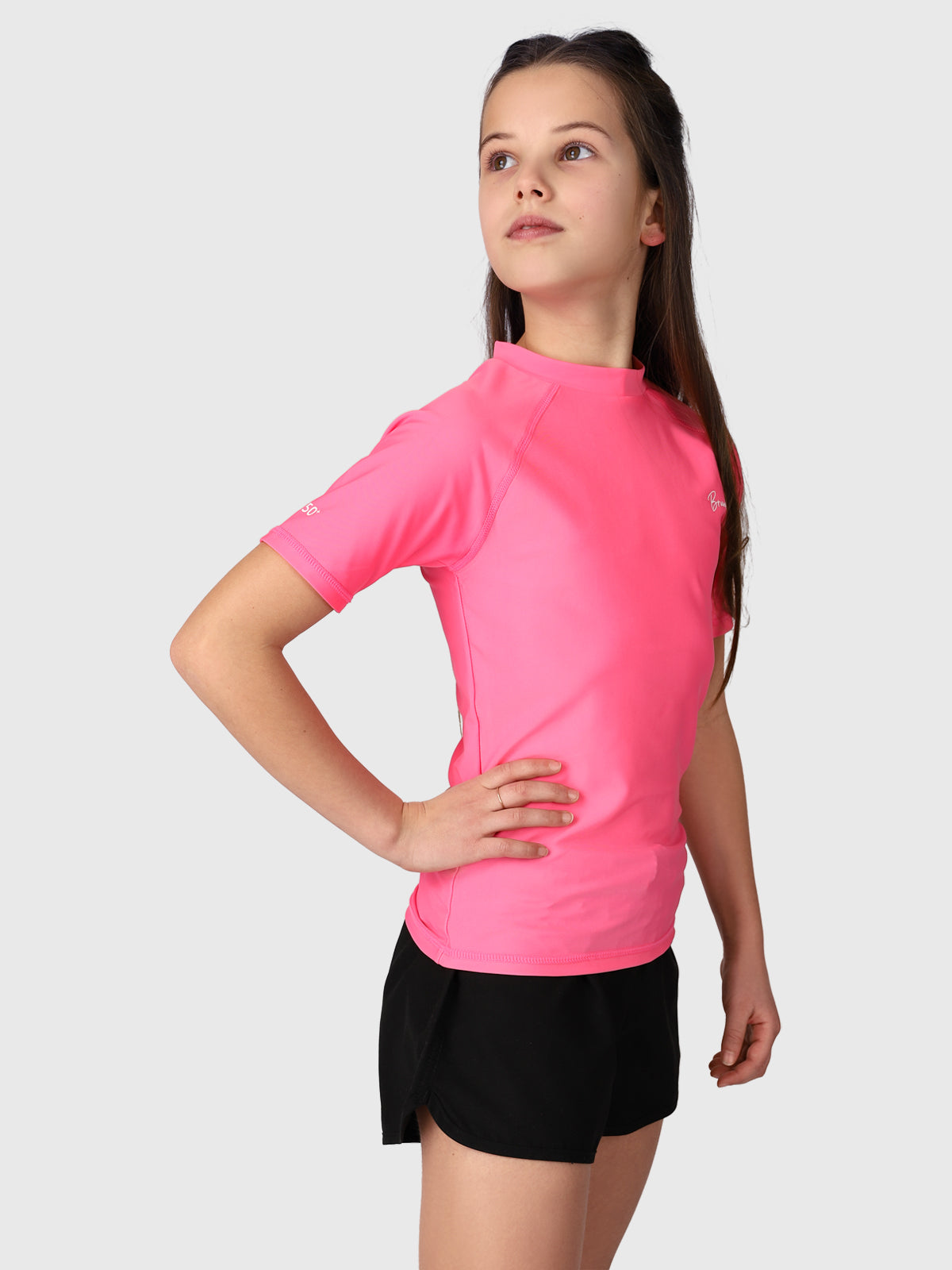 Lineas Girls Rashguard | Pink 4 Lineas Girls Rashguard | Pink