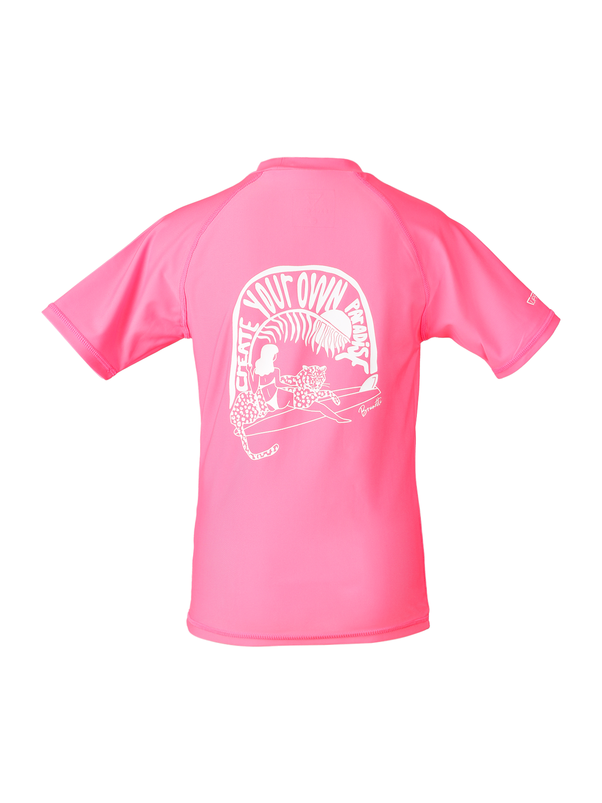 Lineas Girls Rashguard | Pink 8 Lineas Girls Rashguard | Pink
