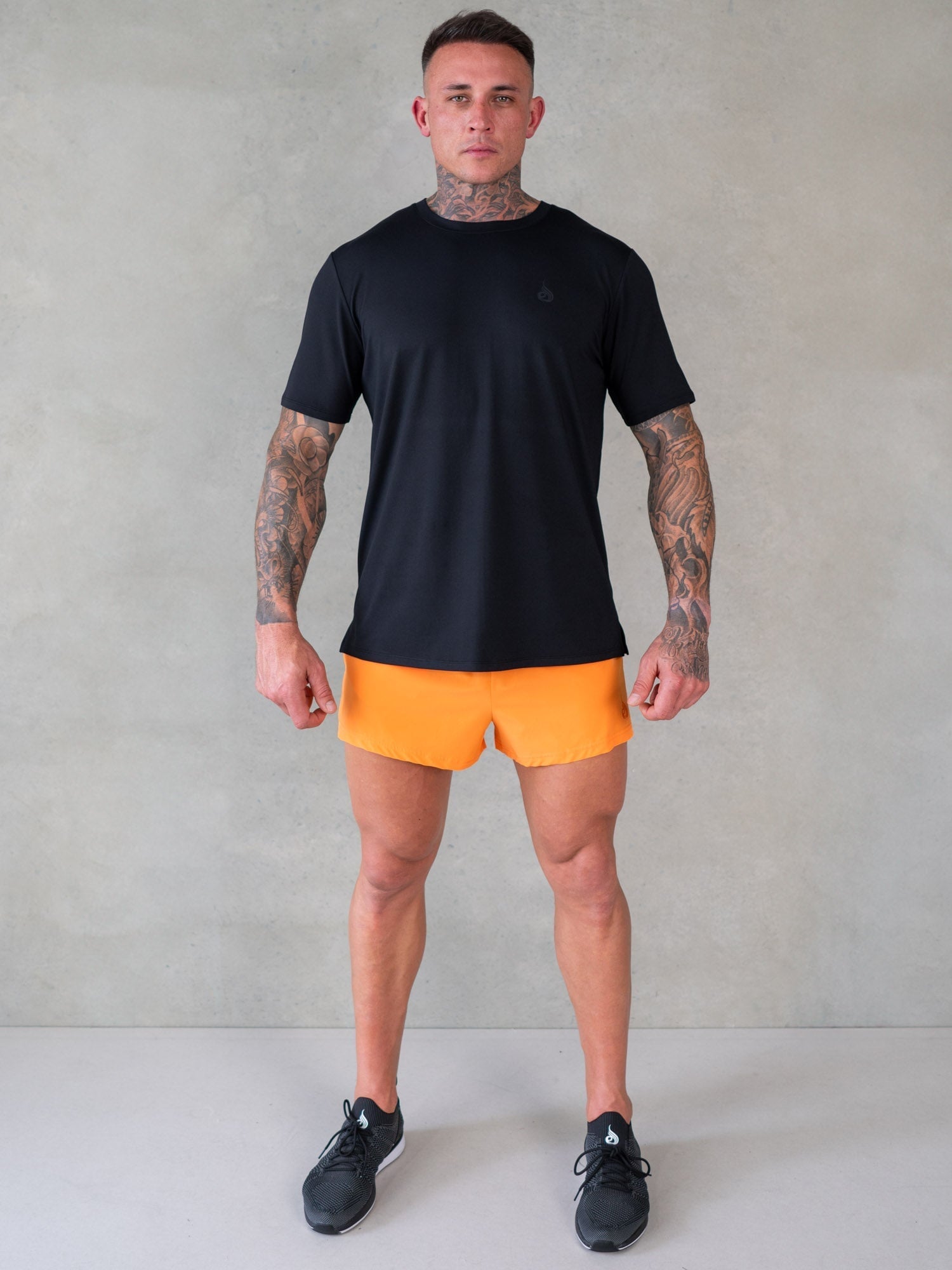 3" Training Shorts - Orange 6 3" Training Shorts - Orange