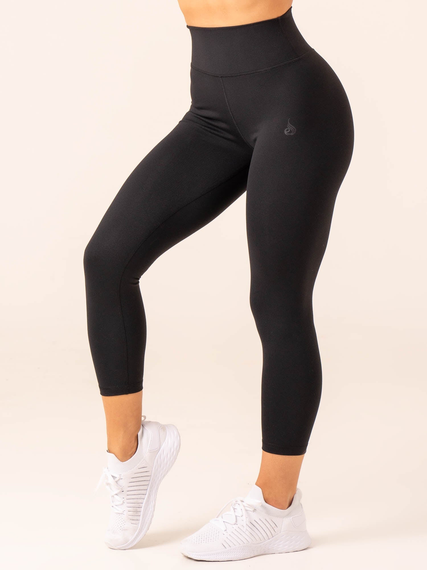 7/8 High Waisted Leggings - Black 3 7/8 High Waisted Leggings - Black