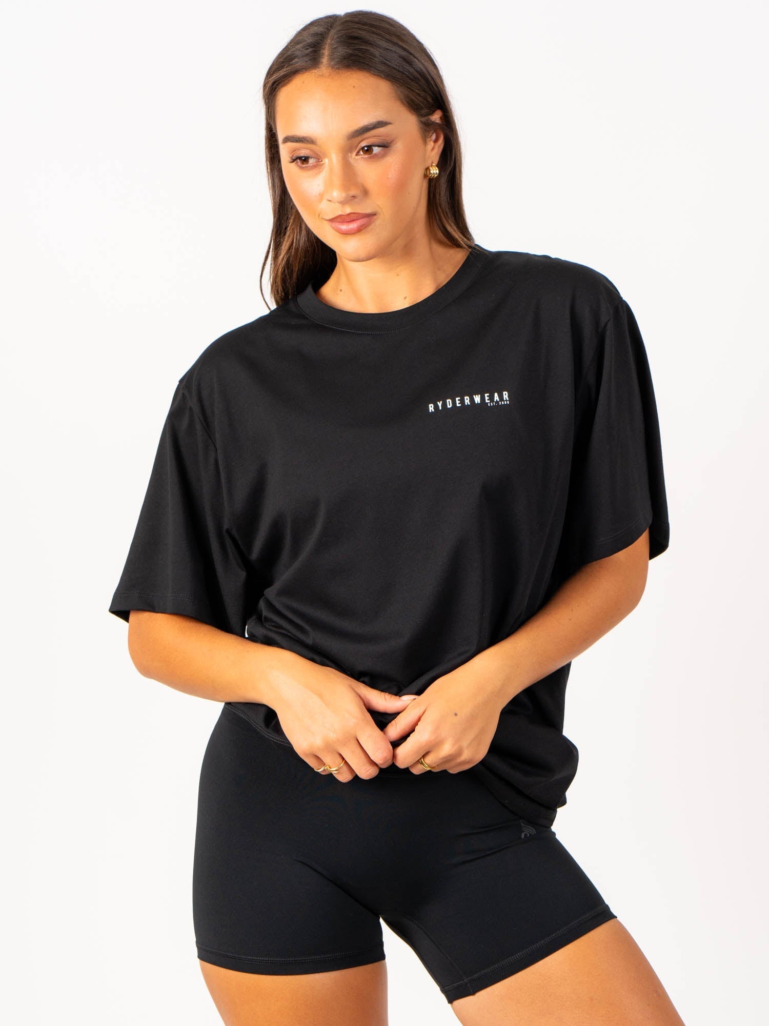 Advance Oversized T-Shirt - Black