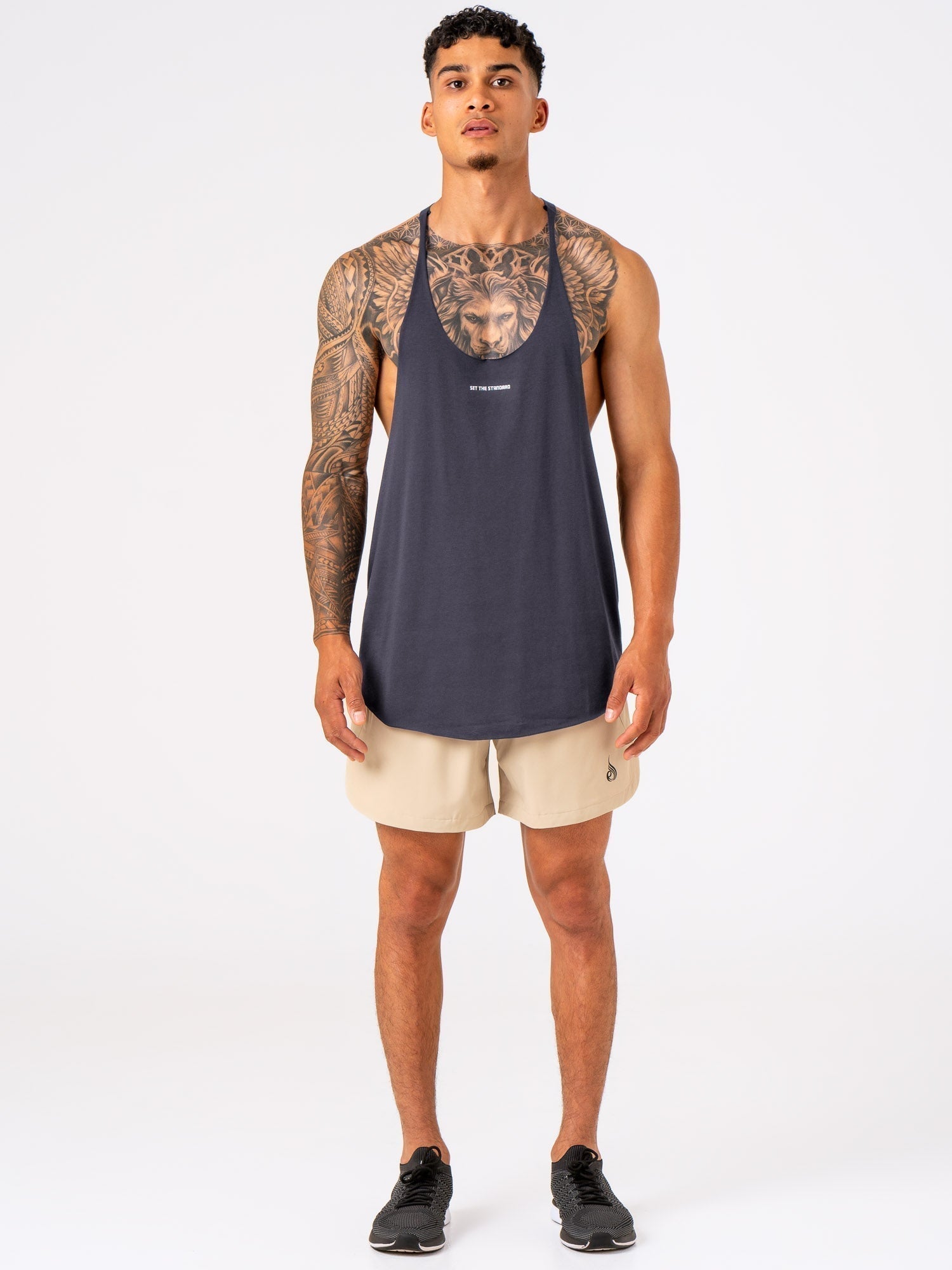 Arnie T-Back - Charcoal 5 Arnie T-Back - Charcoal