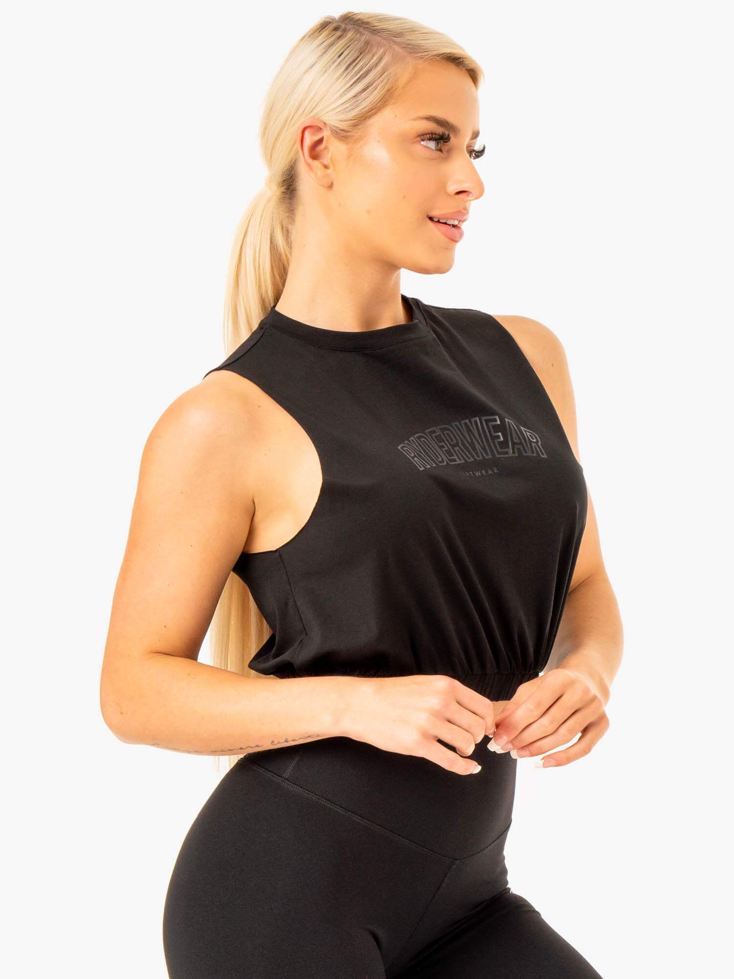 Boxer Muscle Tank - Black 3 Boxer Muscle Tank - Black