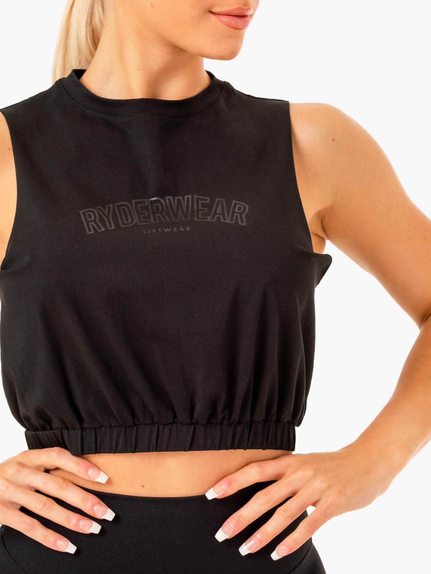 Boxer Muscle Tank - Black 4 Boxer Muscle Tank - Black