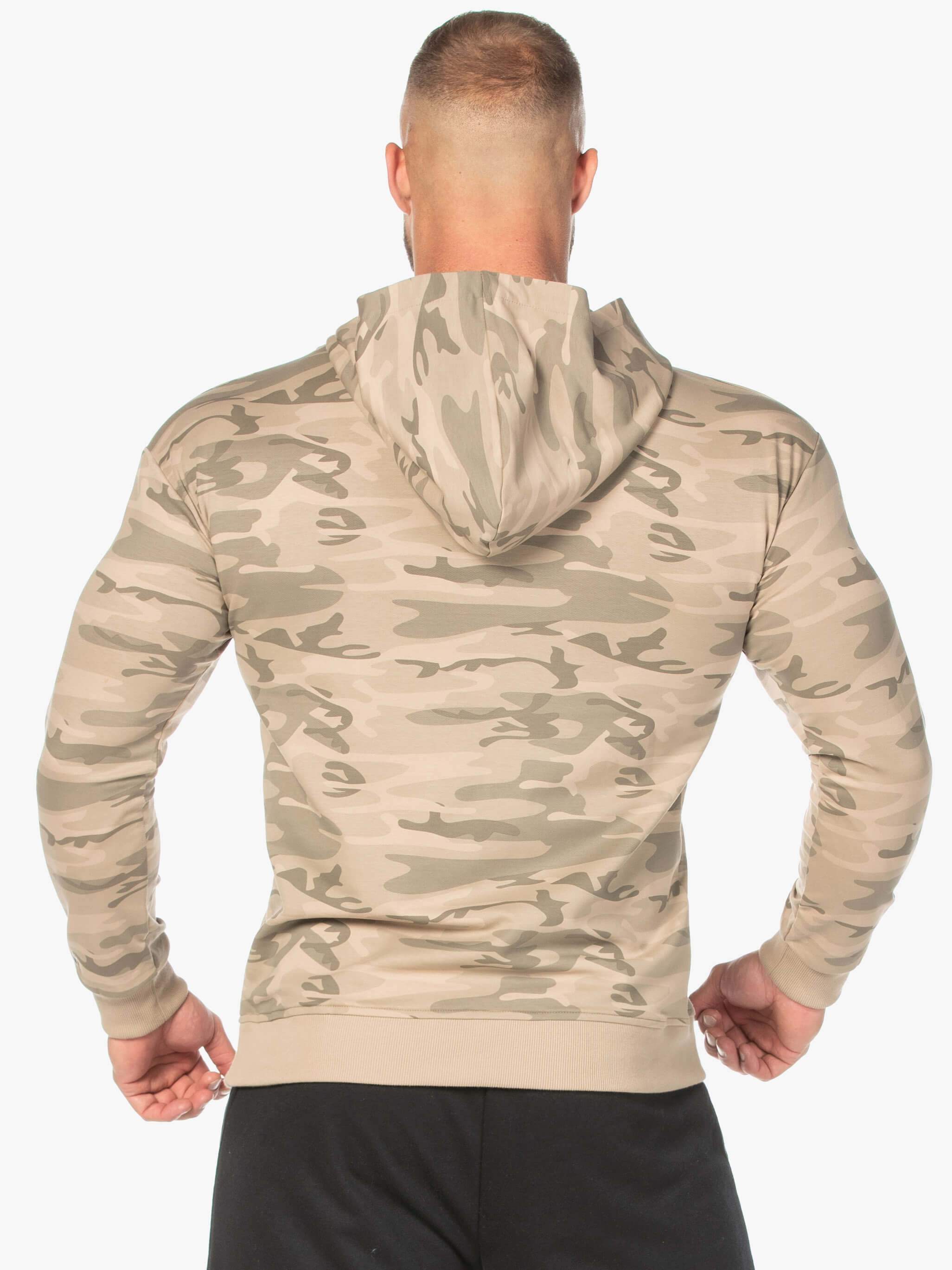 Camo Pullover Hoodie - Tan Camo 2 Camo Pullover Hoodie - Tan Camo
